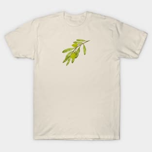 Olives Plant Botanical T-Shirt